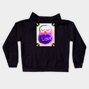 Owl You Need Is Love Kids Hoodie